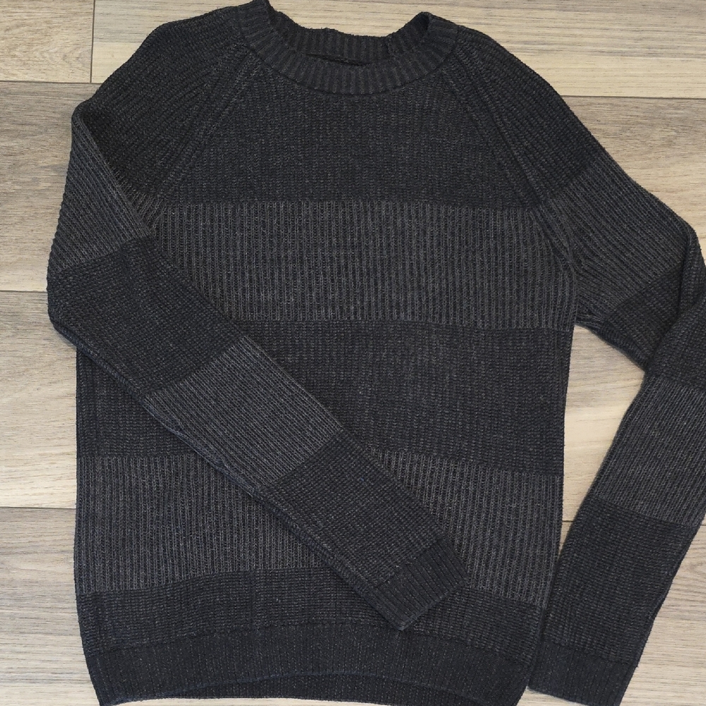 INC International Concepts Men's Charcoal Crewneck Sweater
